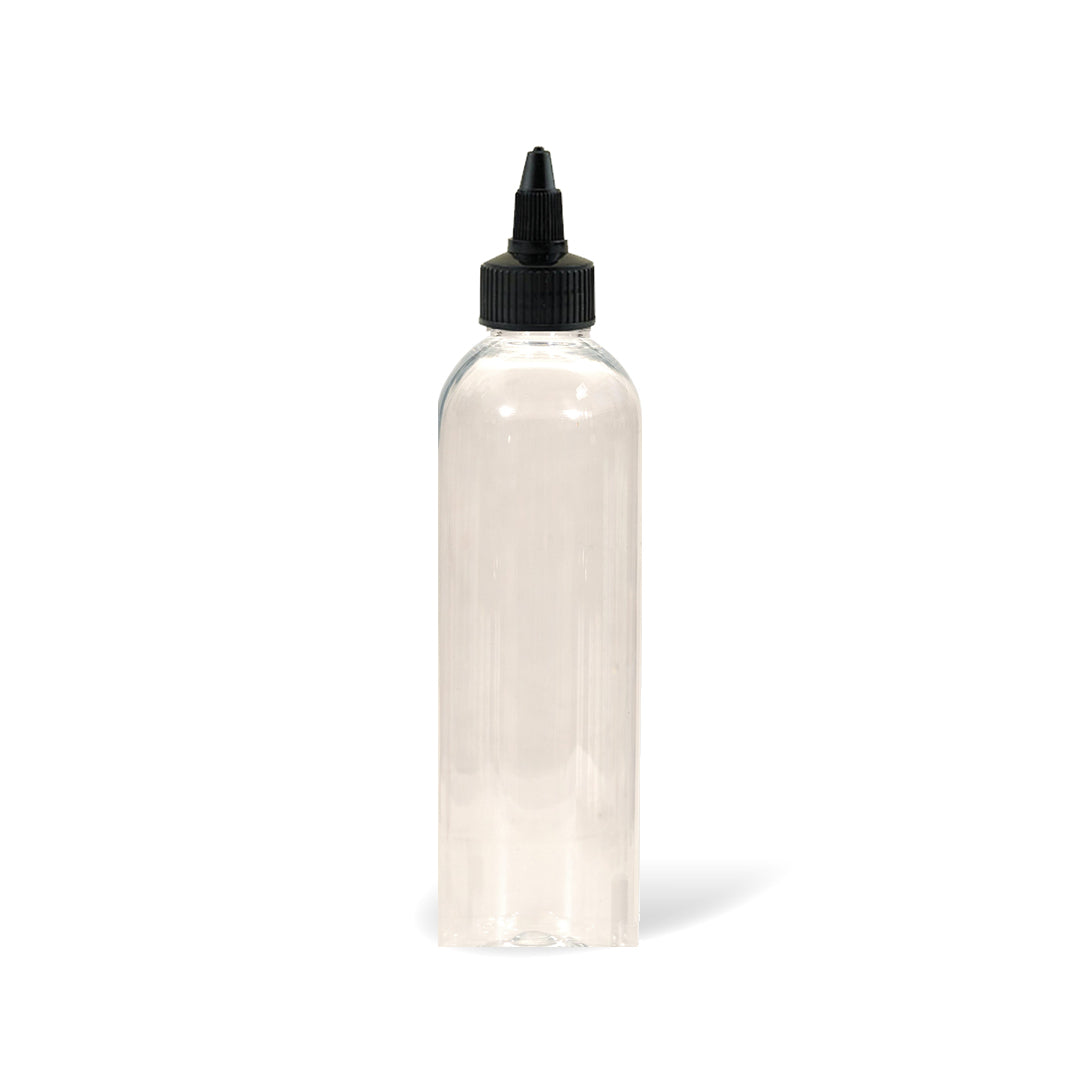 CLEAR BOTTLE PLASTIC (WITH NOZZLE) 30ML