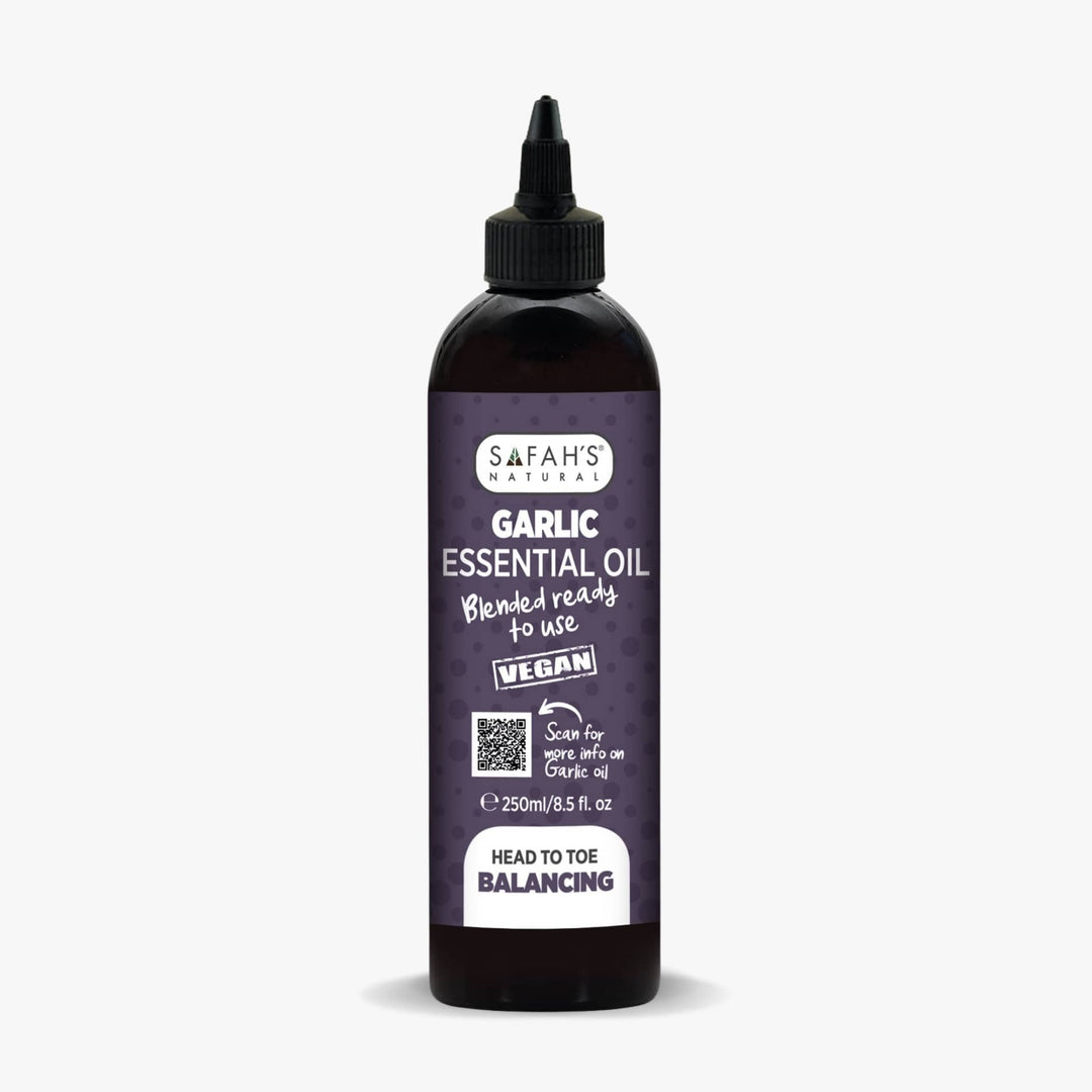 Blended Garlic Oil – 250ml | Hair Growth & Skin Clarity Booster with Natural Antibacterial Power