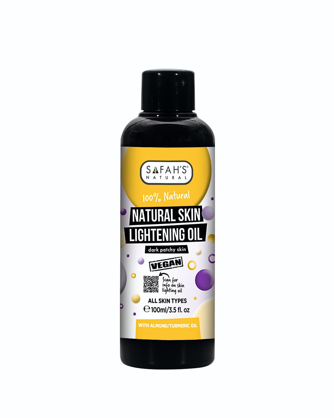 Lightening oil sales for black skin