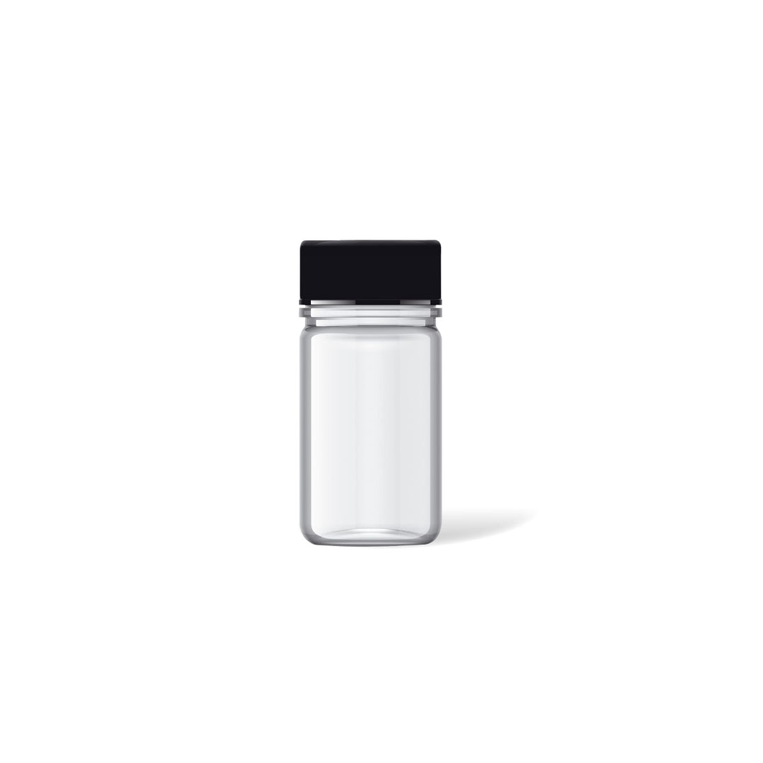 Clear (pet) plastic bottle 15ml sample size