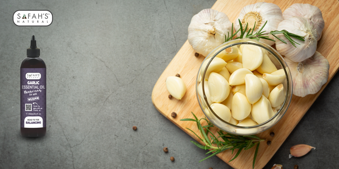 Blended Garlic Essential Oil - Revitalise Skin and Hair Naturally
