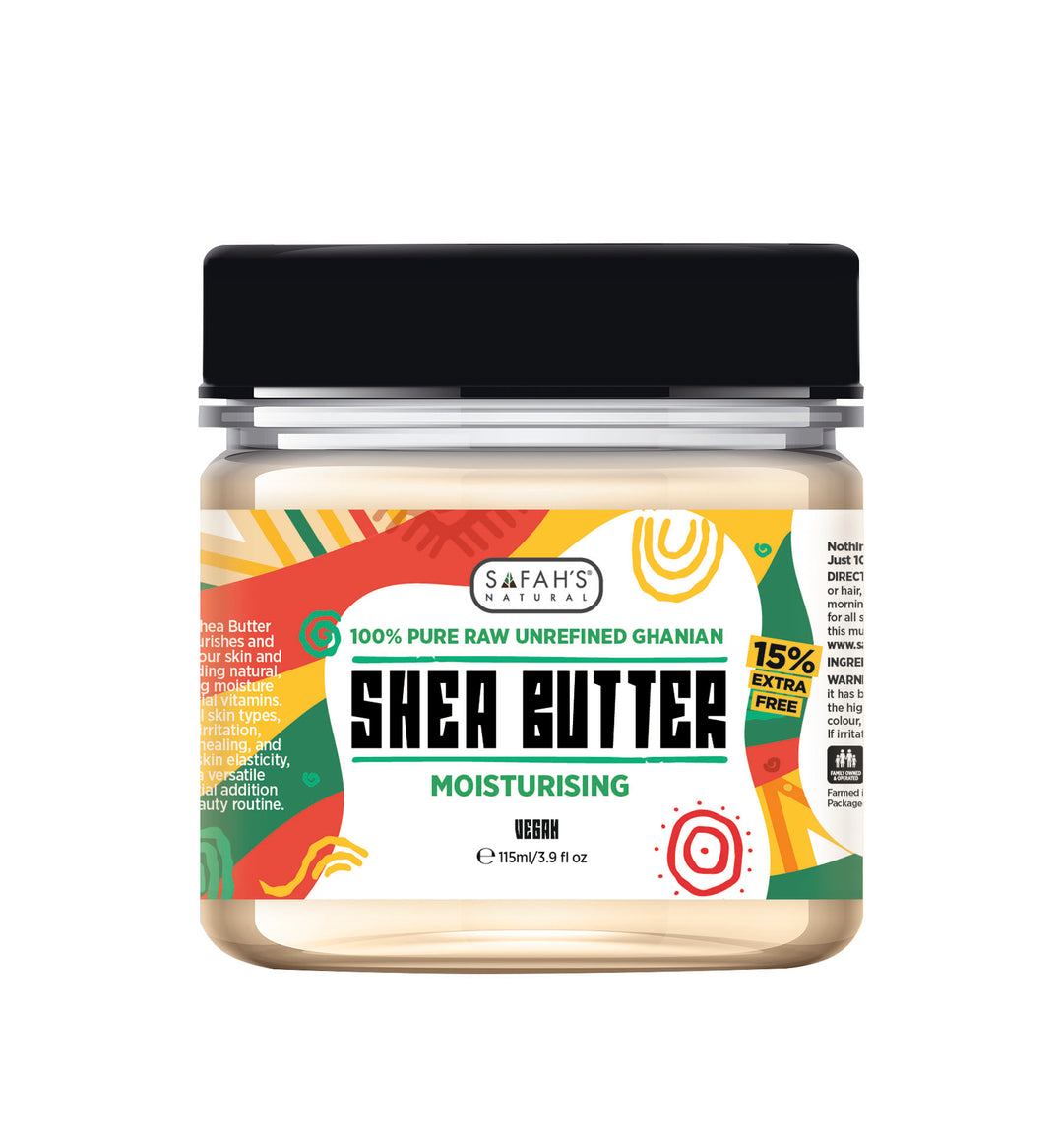 100% Pure Shea Butter | Hydrating & Nourishing Butter for Soft, Radiant Skin & Hair Care