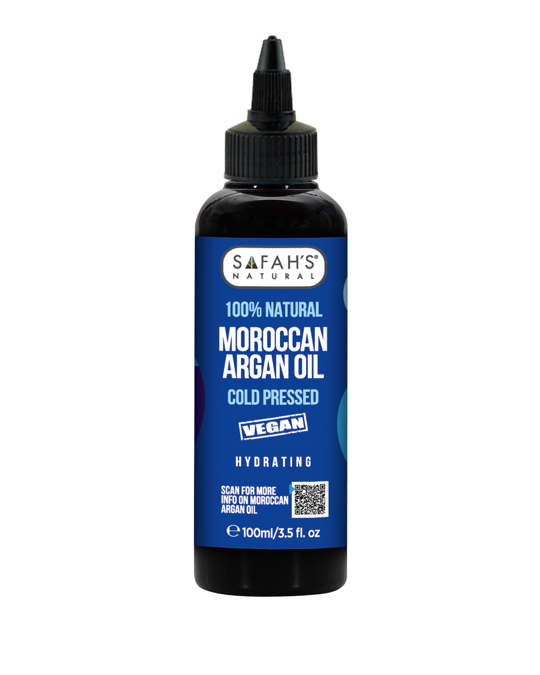 100% Natural Moroccan Argan oil - All-Natural Nourishment for Hair, Skin & Nails