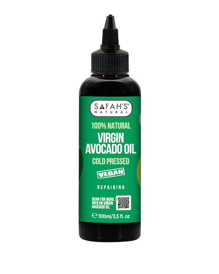 100% Natural Virgin Avocado Oil | Cold-Pressed Avocado Oil for Hair Growth, Scalp & Skin Nourishment – 100ml & 250ml
