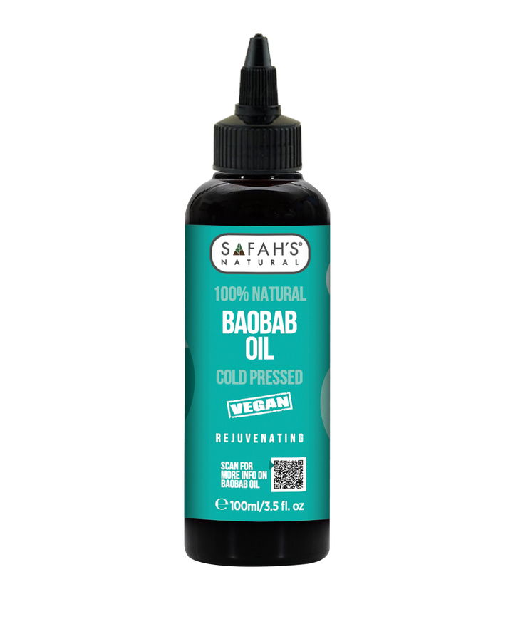 100% Natural Baobab Oil | Cold-Pressed Baobab Oil for Skin Hydration, Hair Revival & Multi-Purpose Use – 100ml & 250ml