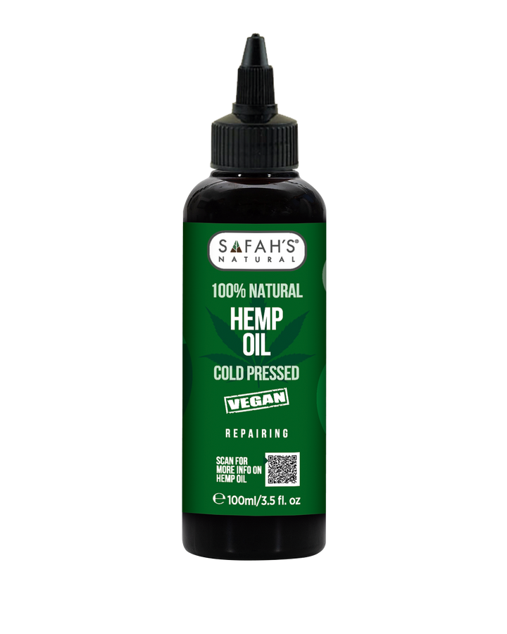 Hemp Oil 100% Natural | Deep Hydration, Soothes Inflammation & Strengthens Hair