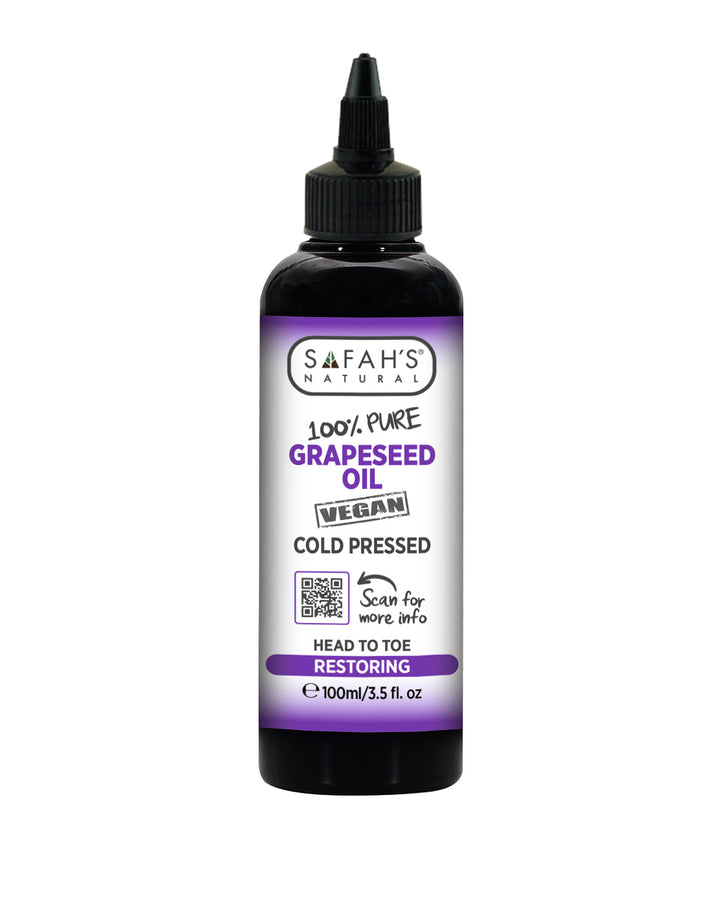 Grape Seed oil | 100% Pure | The Ultimate Natural Enhancer for Skin and Hair