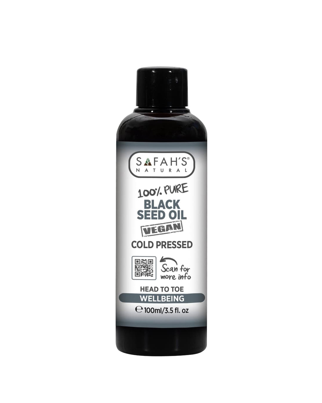 Black Seed Oil | 100% Pure | Black Seed Oil for Hair Growth, Skin Repair & Pain Relief