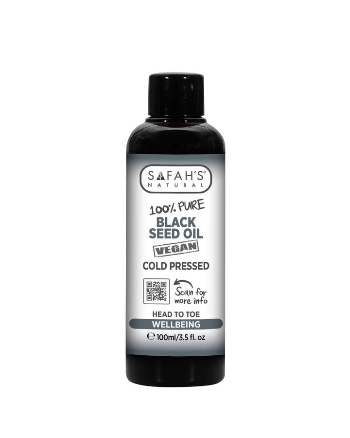 Black Seed Oil | 100% Pure | Black Seed Oil for Hair Growth, Skin Repair & Pain Relief