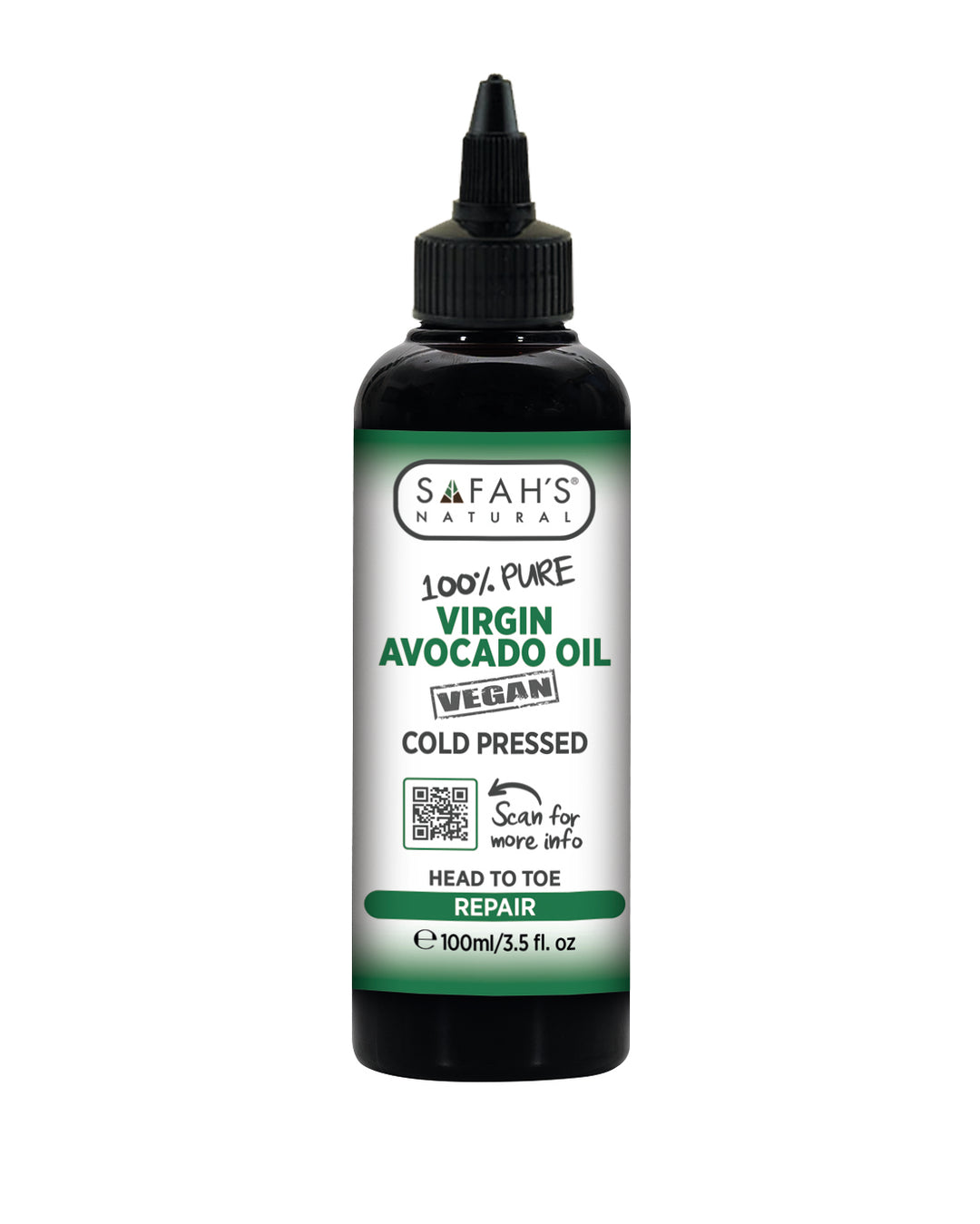 Virgin Avocado Oil | 100% Pure | Vitamin Rich Avocado Oil for Hair & Skin
