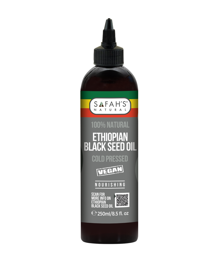 Ethiopian Black Seed Oil 100% Natural – 100ml - 250ml | Boosts Hair Growth, Fights Acne & Relieves Joint Pain