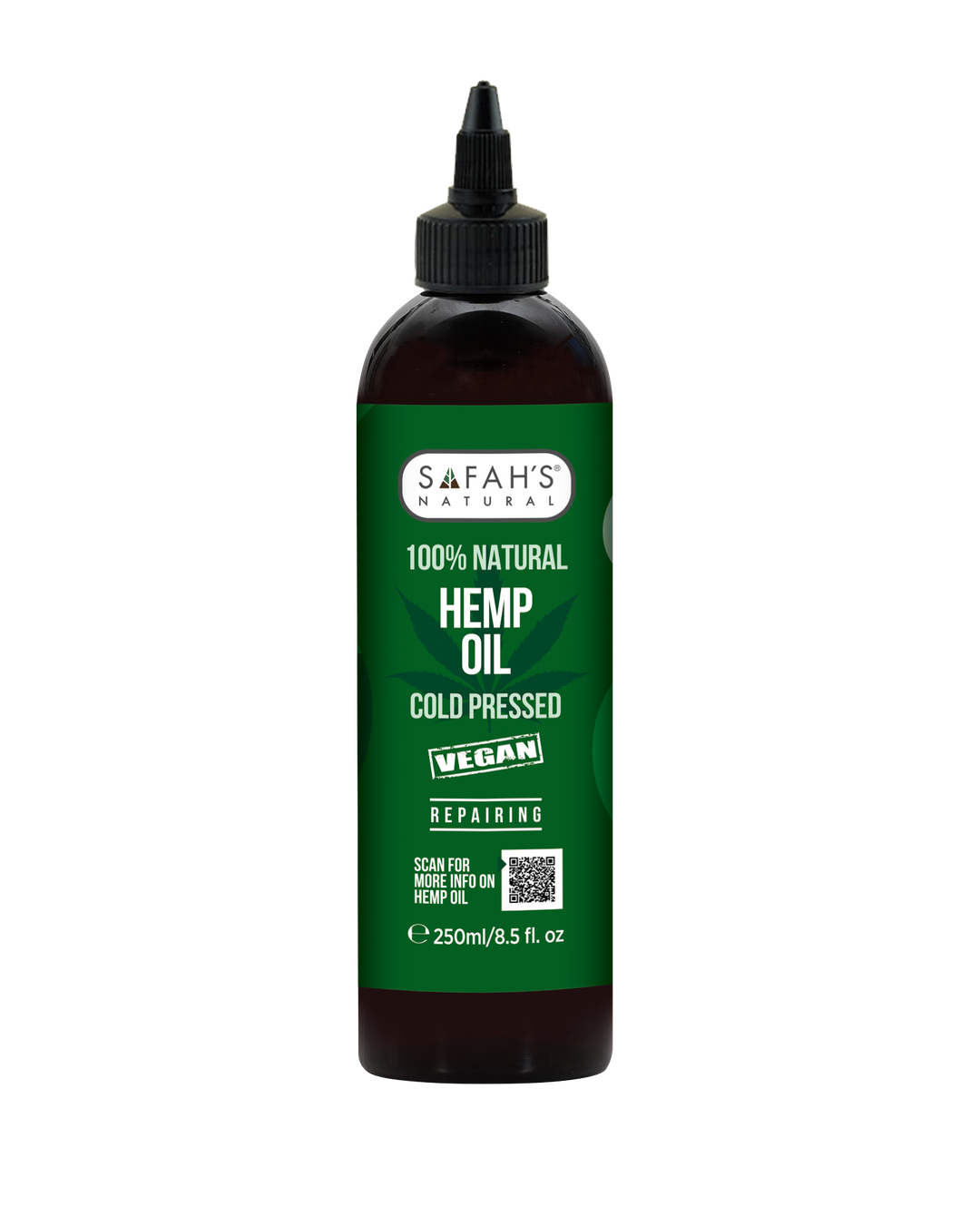 Hemp Oil 100% Natural | Deep Hydration, Soothes Inflammation & Strengthens Hair