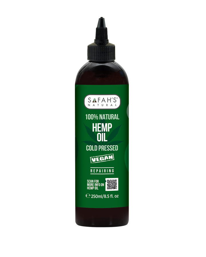 Hemp Oil 100% Natural | Deep Hydration, Soothes Inflammation & Strengthens Hair