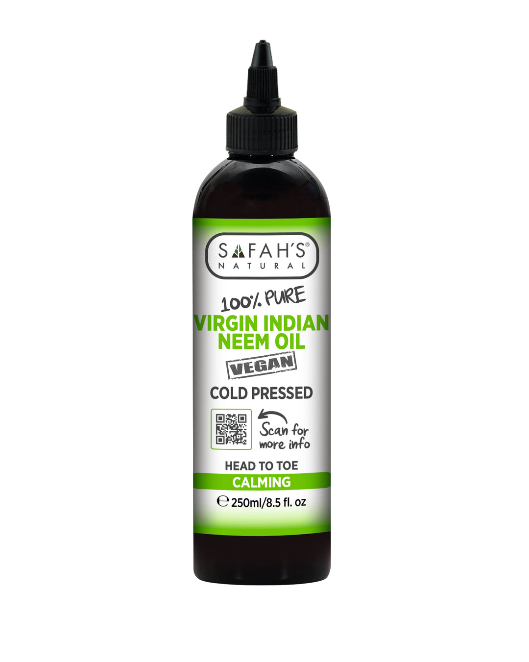 Virgin Indian Neem Oil | 100% Pure | Neem Oil for Hair Care, Skin Nourishment & Natural Protection
