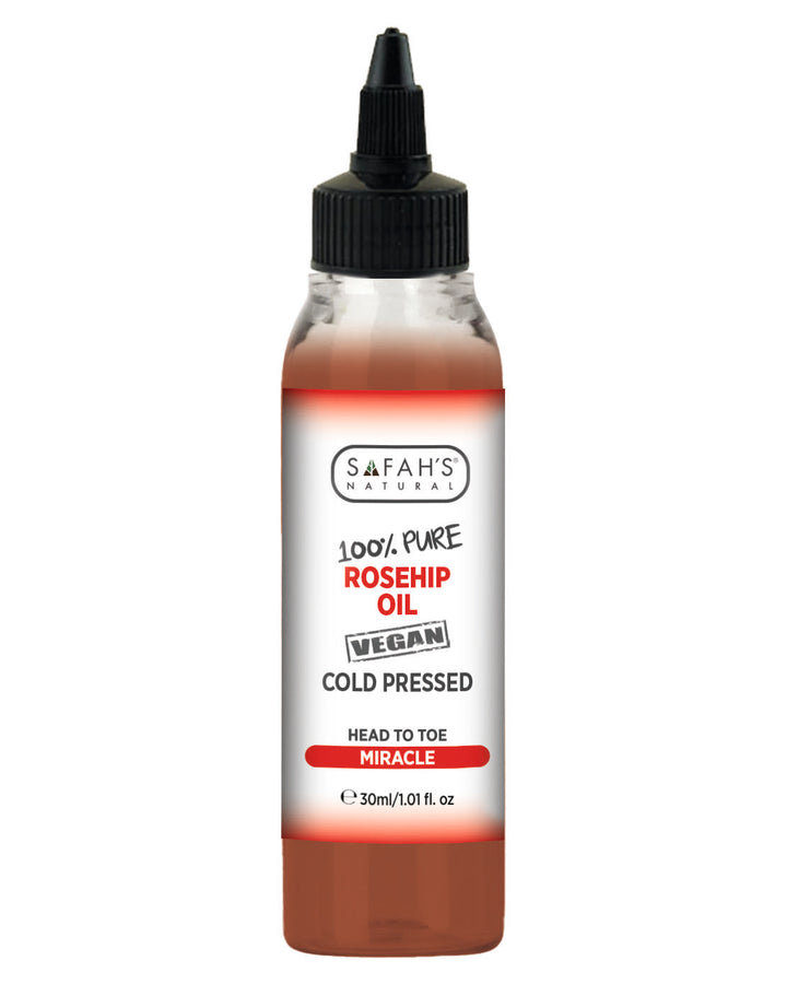 Rosehip Oil 100% Pure | Multipurpose Rosehip Oil for Hair Growth, Skin Brightening & Repair | – 30ml - 100ml -250ml