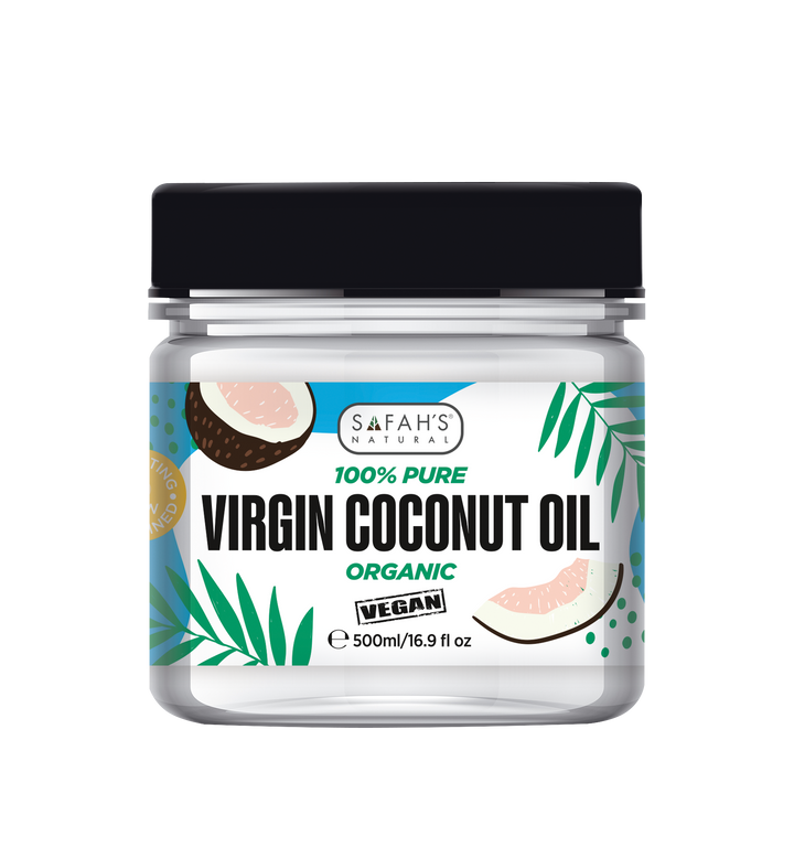100% Pure Virgin Coconut Oil Organic | Multi-Purpose Coconut Oil for Hair, Skin & Wellness