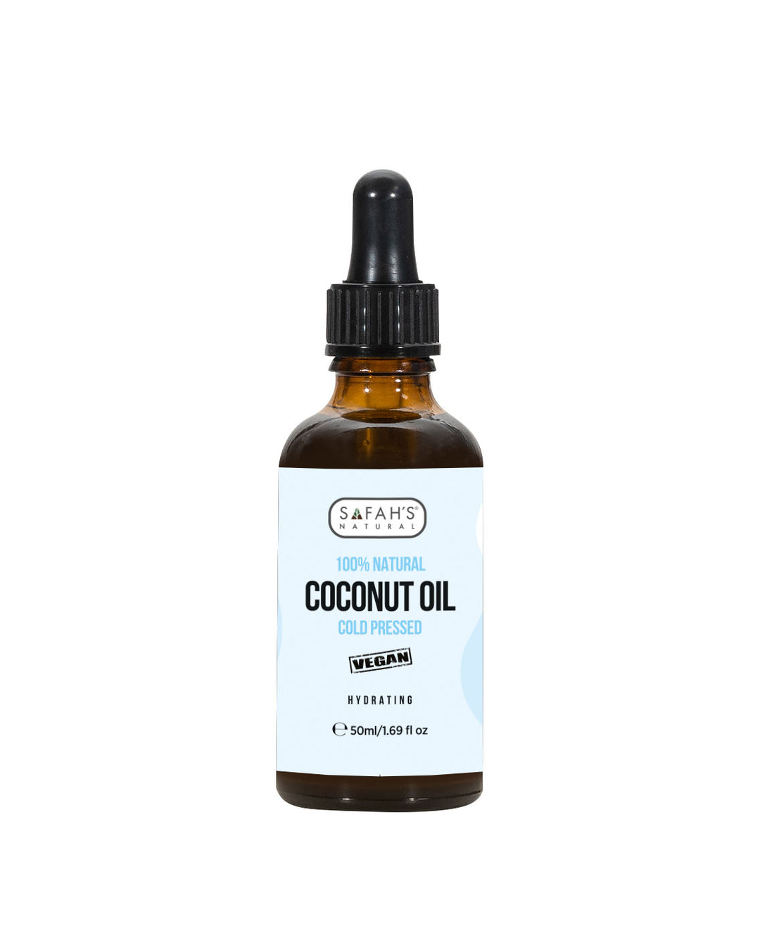 Natural Coconut Oil – 50ml – 100ml – 250ml | Deep Hydration, Hair Growth & Shine with Cold-Pressed Coconut Oil