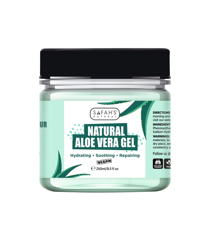 Safah's Natural Aloe Vera Gel - Soothe and Hydrate Your Skin