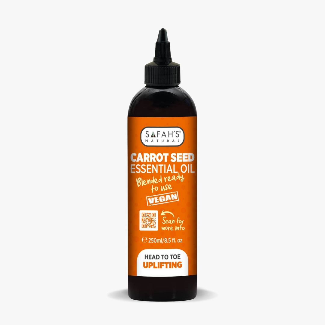 Blended Carrot Seed Oil – 250ml | Radiance-Boosting Oil for Skin Hydration & Antioxidant Care