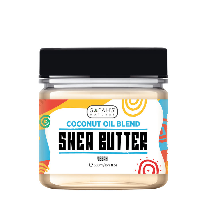 Coconut Shea Butter Oil – 50ml – 100ml – 250ml – 500ml | Deeply Hydrating & Nourishing Oil for Skin & Hair Care