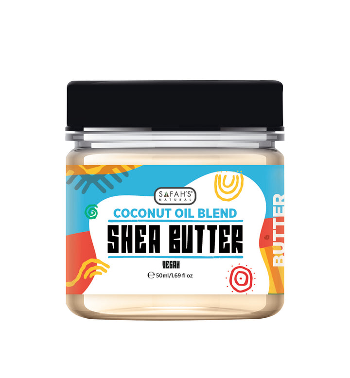 Coconut Shea Butter Oil – 50ml – 100ml – 250ml – 500ml | Deeply Hydrating & Nourishing Oil for Skin & Hair Care