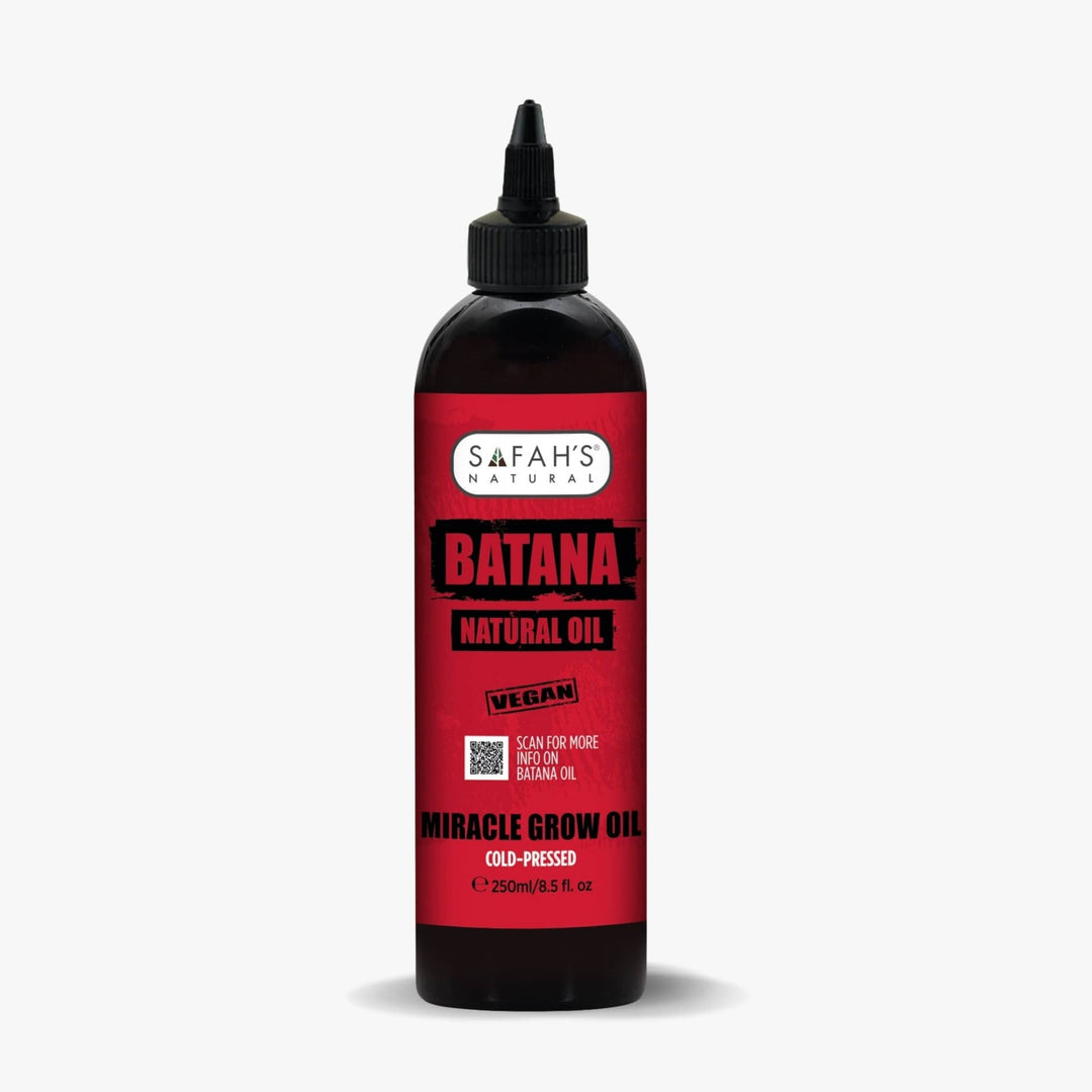 Safah's Naturals Batana Natural Oil bottle on a white background