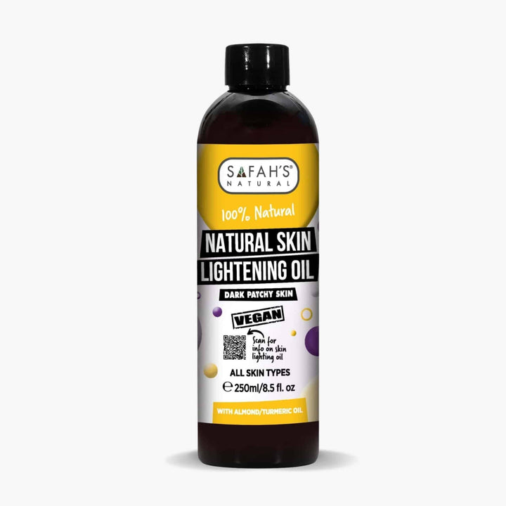 Natural Skin Lightening Oil | Brightening Oil with Almond & Turmeric for Even Tone & Radiant Glow
