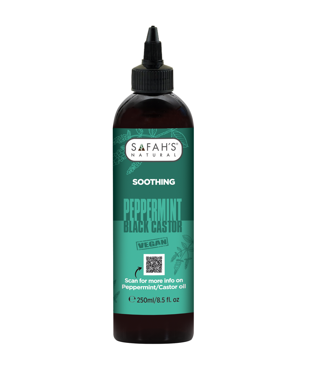 Jamaican Black Castor & Peppermint Oil | Hair Growth & Scalp Treatment for Faster, Thicker Hair and Hydrated Scalp