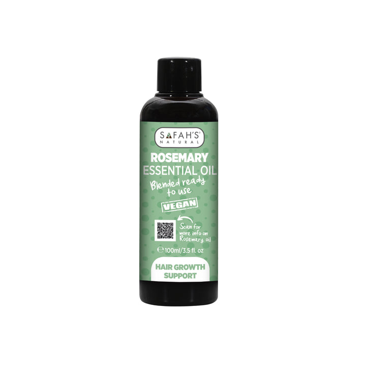 Blended Rosemary Oil | Cold Pressed Hair & Skin Oil to Boost Growth, Soothe Scalp & Balance Oily Skin
