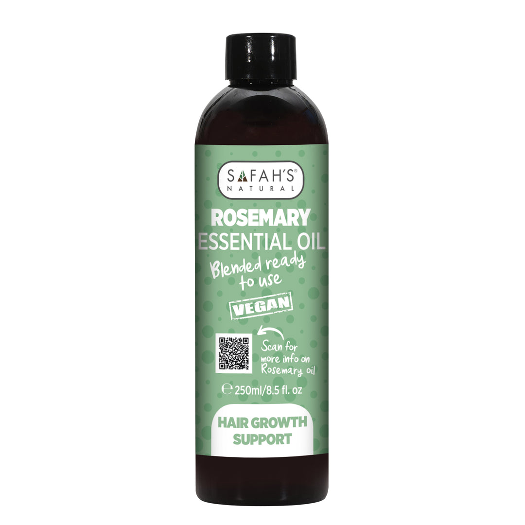 Blended Rosemary Oil | Cold Pressed Hair & Skin Oil to Boost Growth, Soothe Scalp & Balance Oily Skin