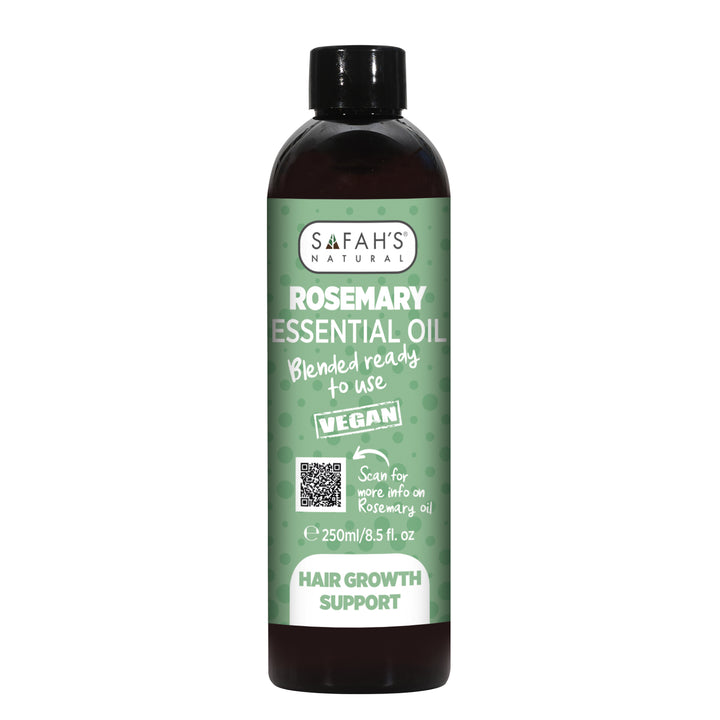Blended Rosemary Oil | Cold Pressed Hair & Skin Oil to Boost Growth, Soothe Scalp & Balance Oily Skin
