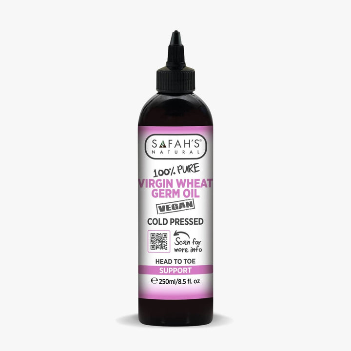 Wheat Germ Virgin Oil 100% Pure | Head to Toe Support for Hair Growth, Skin Repair & Anti Aging