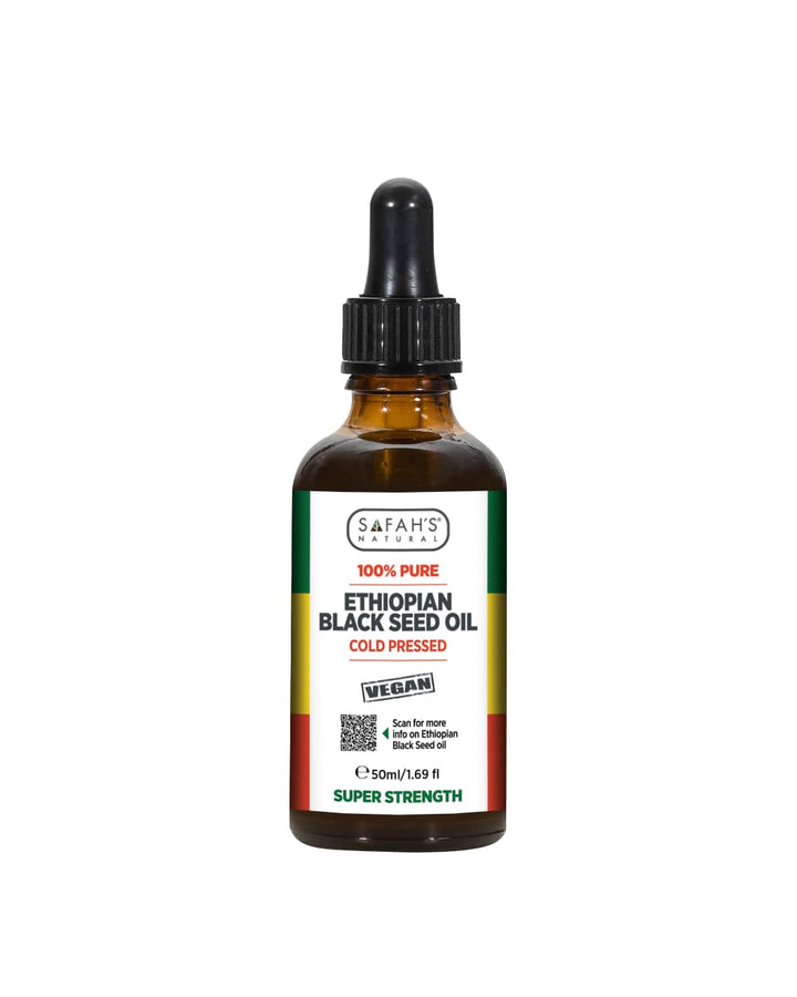 Ethiopian Black Seed Oil 100% Pure | Strengthens Immunity, Supports Hair Growth & Promotes Clear Skin