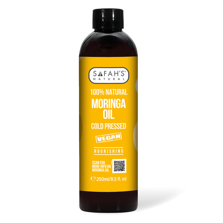 Moringa Oil 100% Natural | Promotes Hair Growth, Treats Acne & Fights Aging – 100ml & 250ml