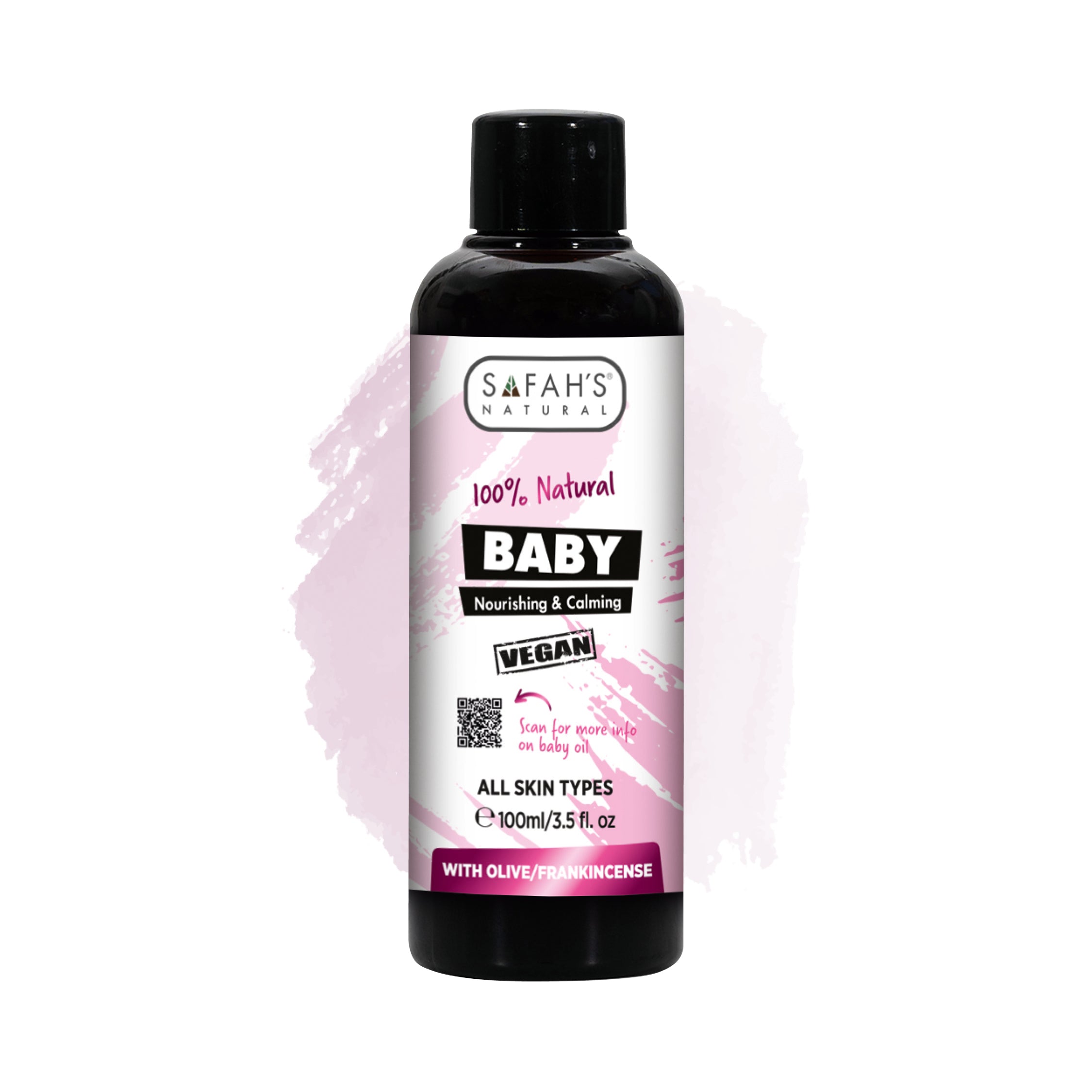 Baby Oil - With Olive and Frankincense for Delicate Skin