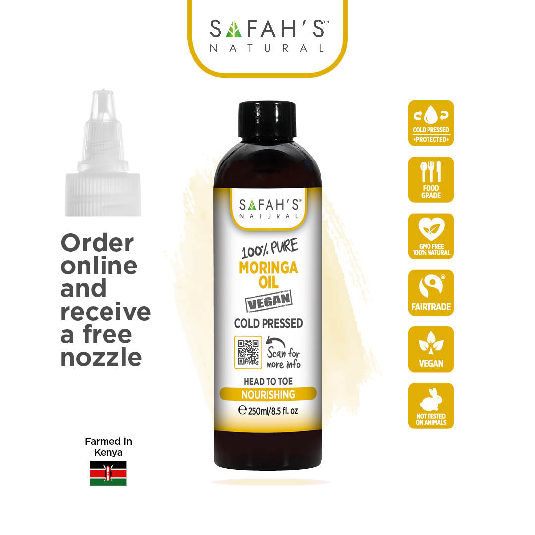 Cold pressed 100% pure Moringa Oil