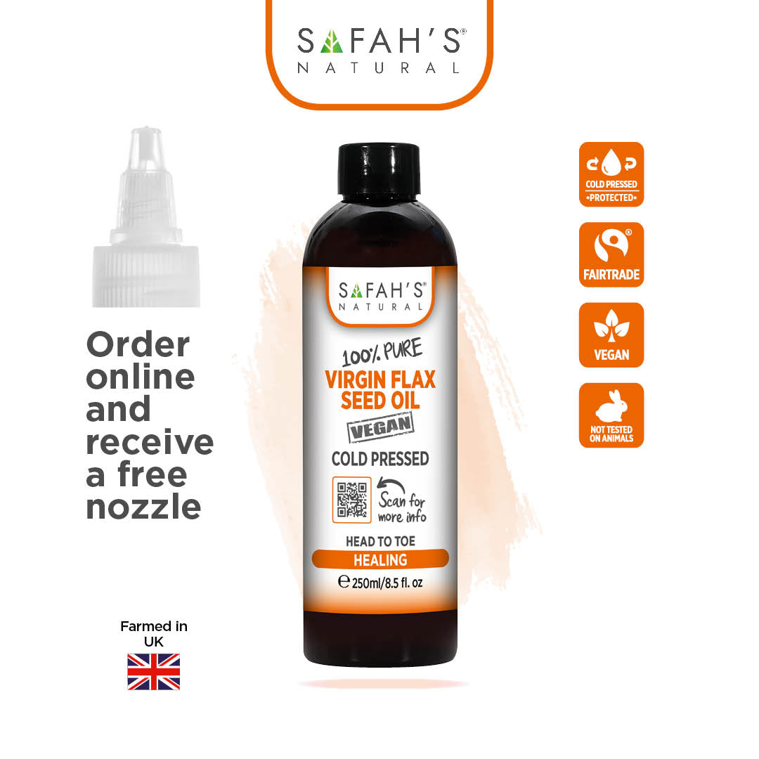 Cold pressed Pure Flax Seed Oil
