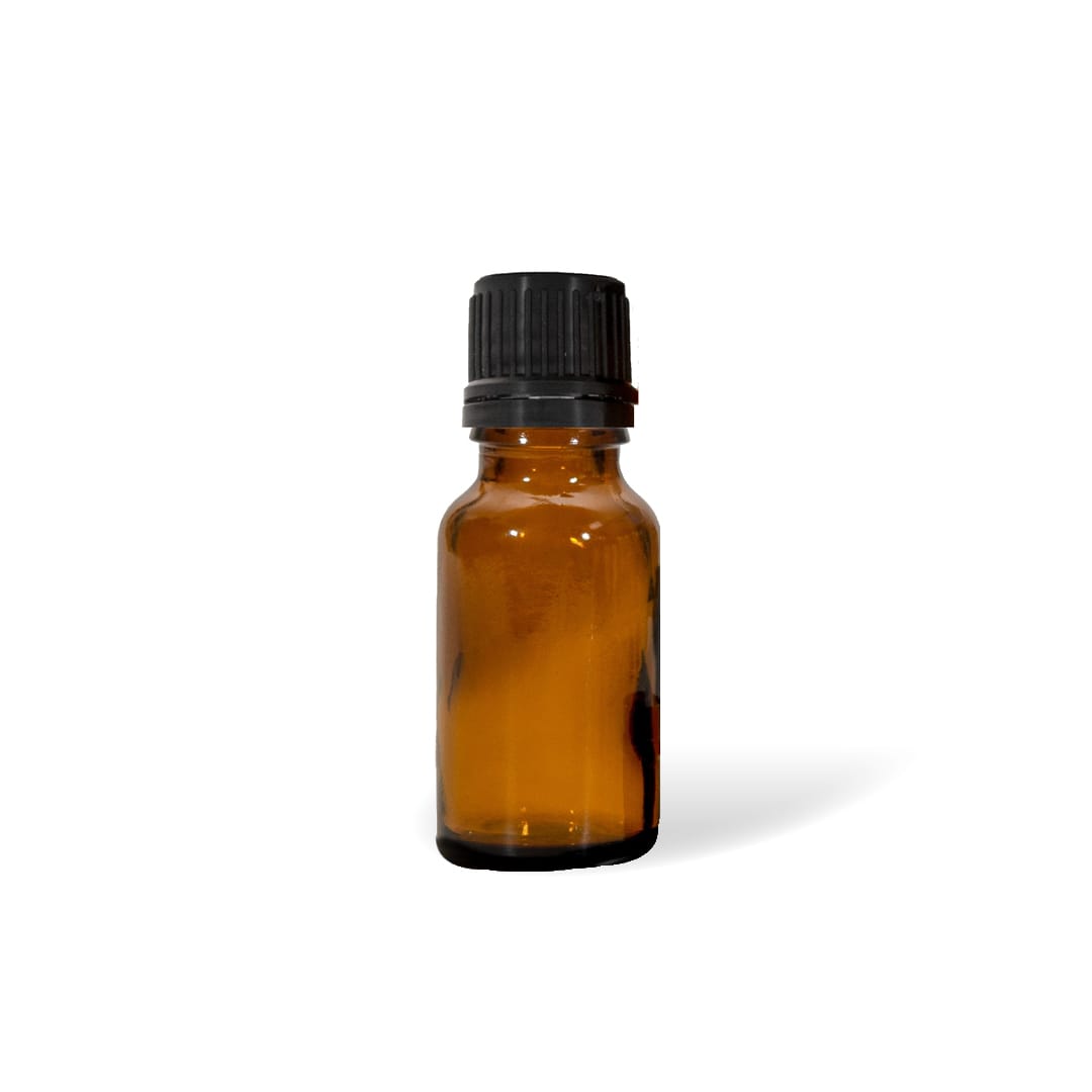 Amber glass bottle - 15ml