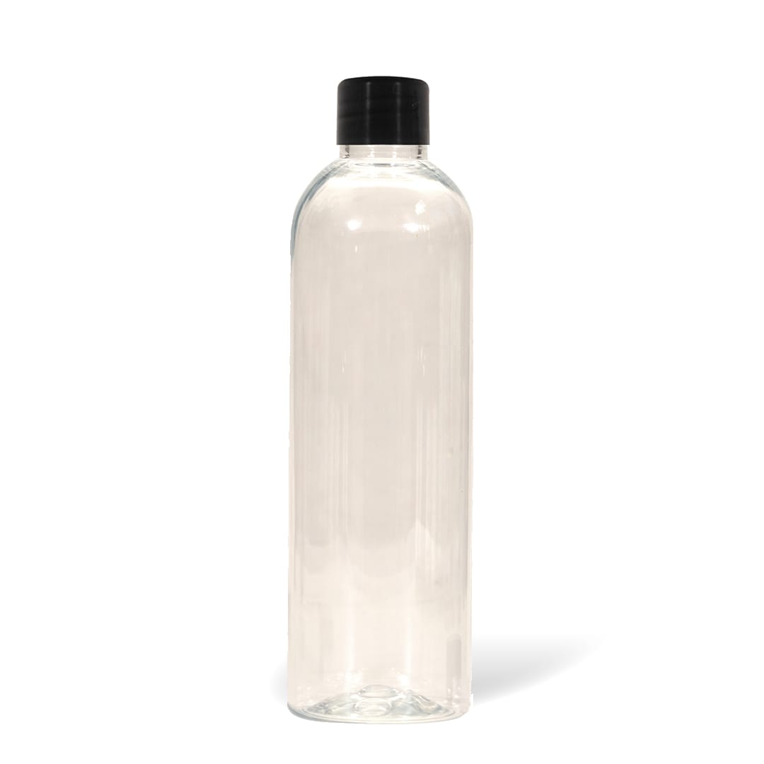 Clear (PET) Bottle Plastic Flat Lid - 250ml