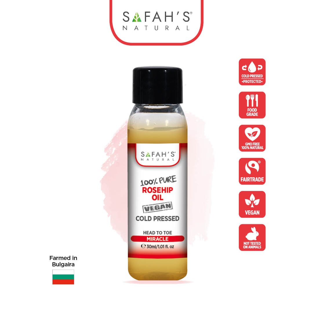 Cold pressed 100% pure Rosehip oil
