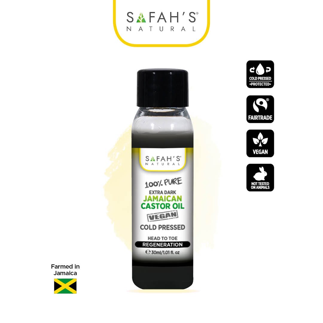 Extra Dark Jamaican Black Castor Oil 100% Pure - for Maximum Hair & Scalp Health